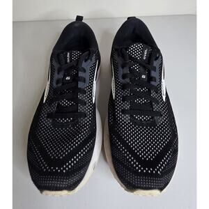 Brooks Revel 6 Running Shoe Womens Size 8.5 Black White